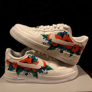 Tenis blancos pintados outlet