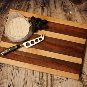 Handmade bespoke wooden chopping board made to order