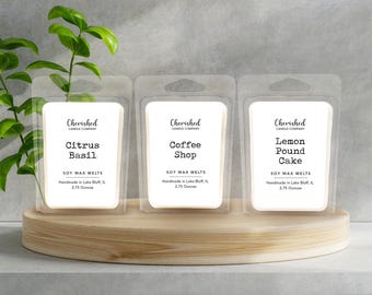 Naturally Scented Soy Wax Melts