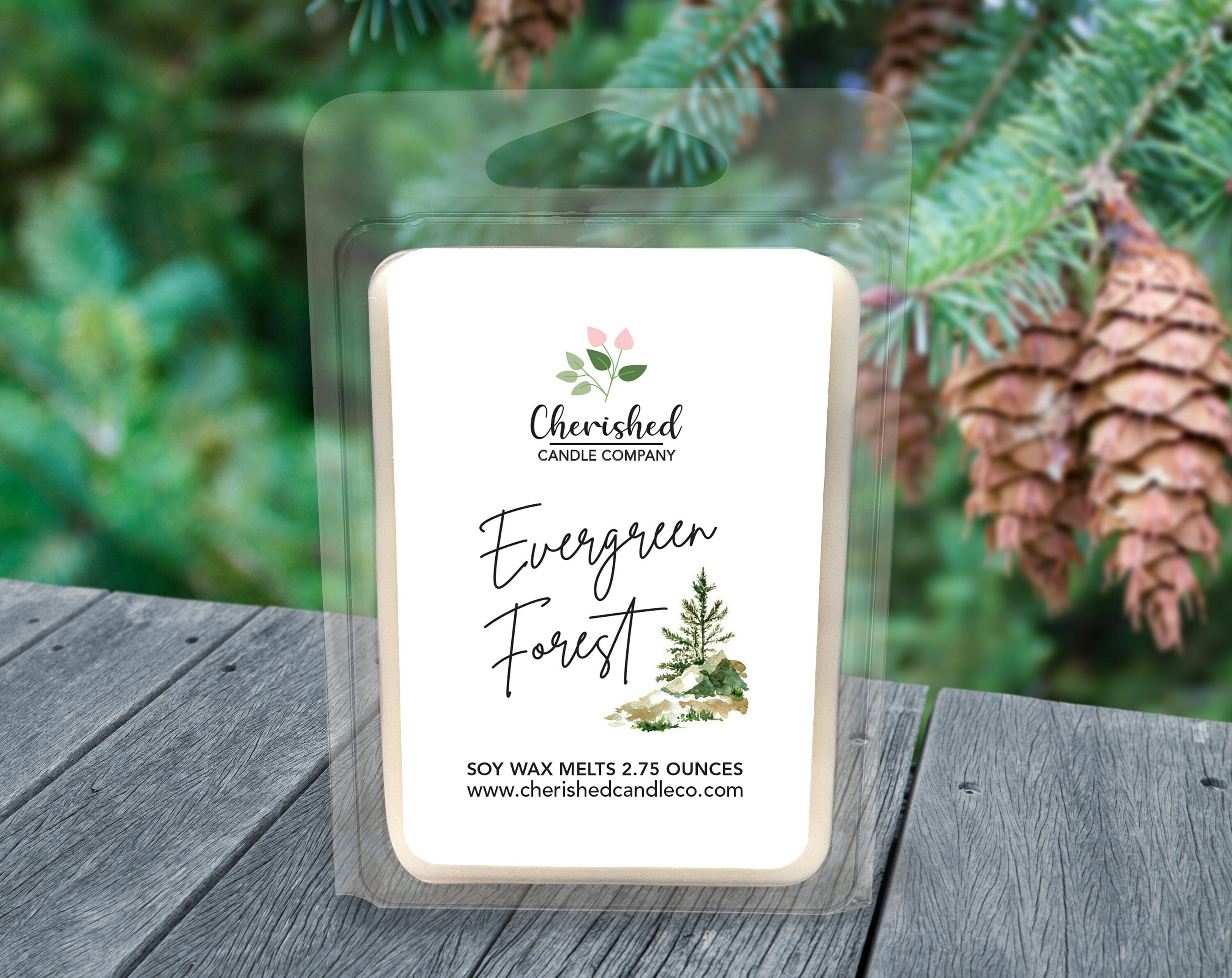 Pet House Wax Melt Evergreen Forest 3oz