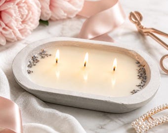 Dough Bowl Candles
