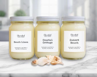Beach Inspired Candles