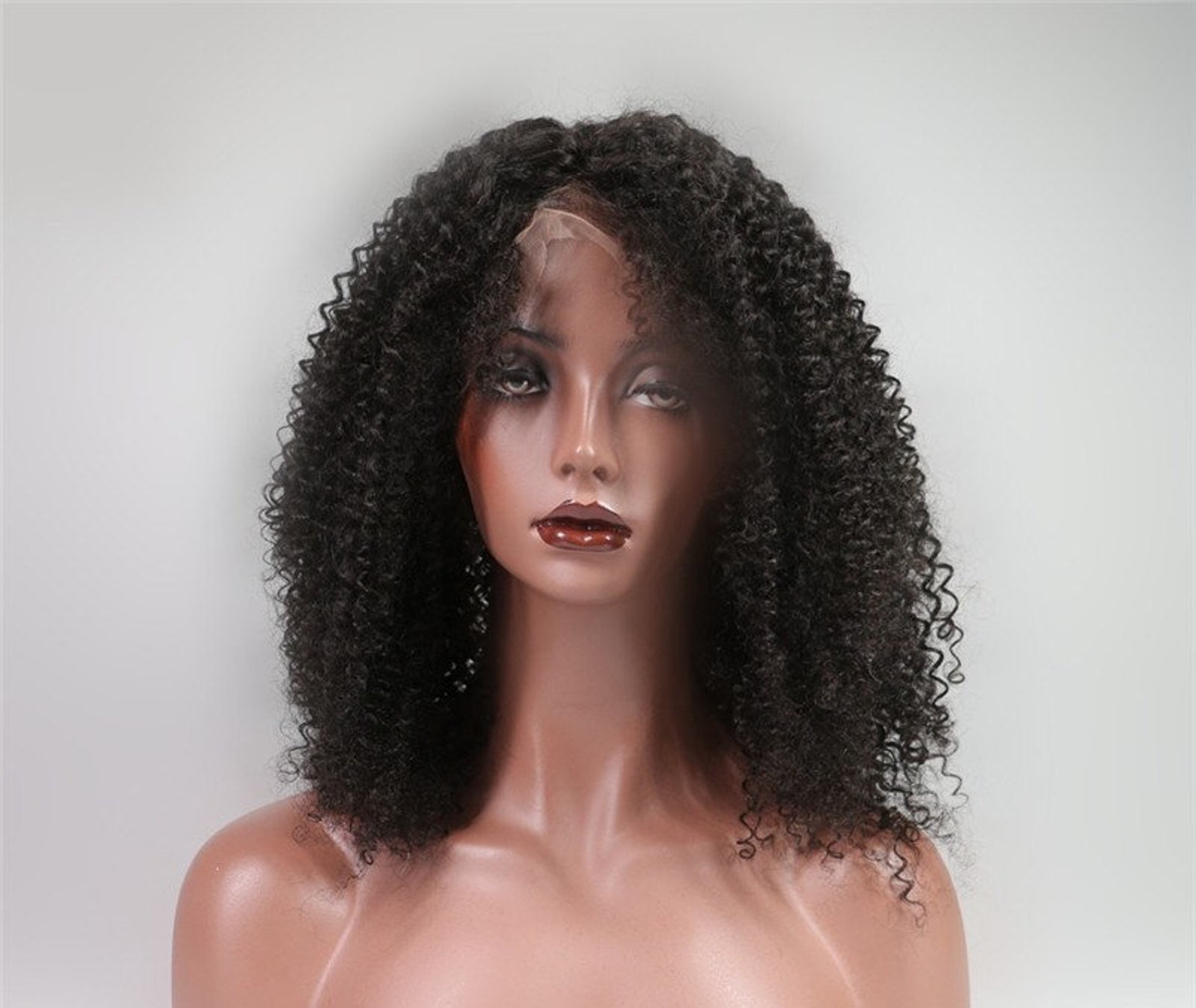 Curly Human Hair Wigs Afro Hair Wig Brazilian Hair Etsy UK