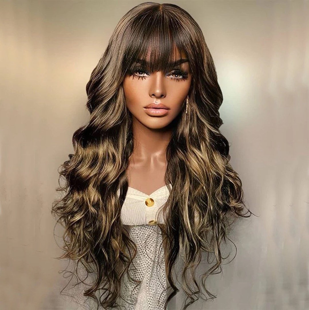 Short Ombre Lace Front Wigs Human Hair Brazilian Human Hair Wigs for Black ＿並行輸入品 - 3