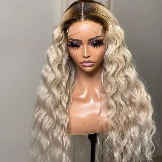 2/613 Human Hair Transparent Lace Wigs Deep Wave Double Drawn - Etsy 2/613 Human Hair Transparent Lace Wigs Deep Wave Double Drawn - Etsy