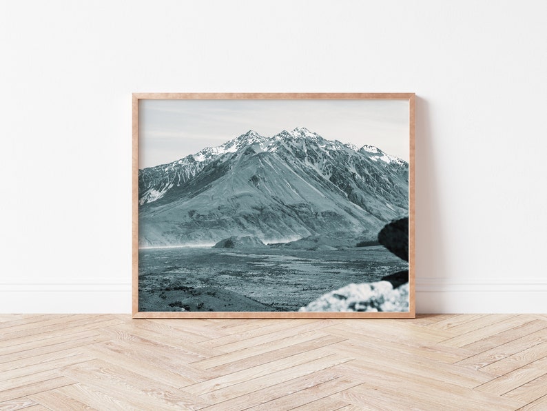 Travel Photo Digital Download Print Mountaintop Epic Adventure Photo Black /& White Mountain Landscape Print Aerial Photo