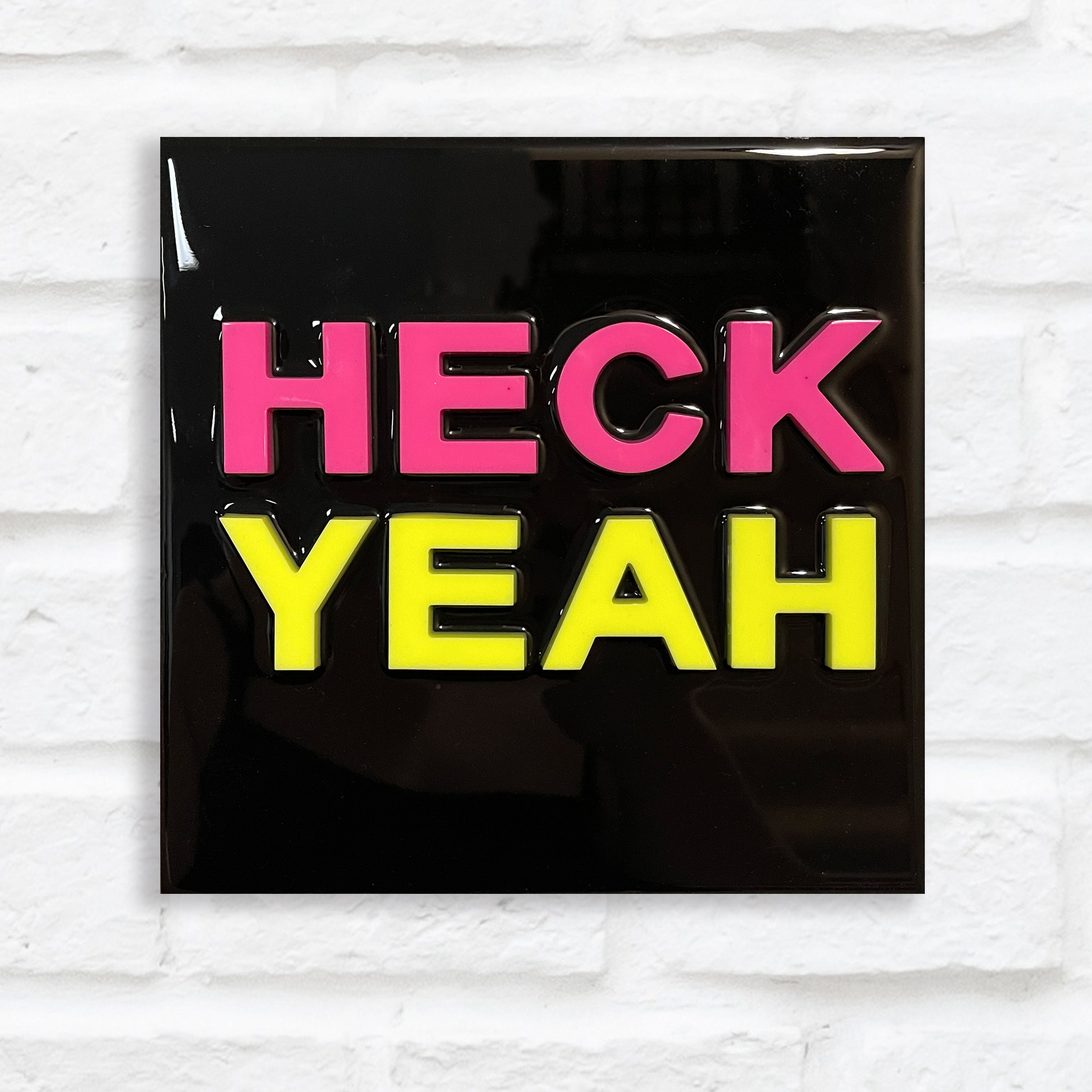 NEON WORD ART - Resin 