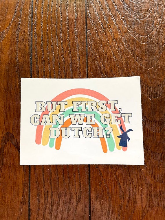 Dutch Bros June 2025 Sticker – Dutch Dad Sasquatch Big Foot – Limited Edition