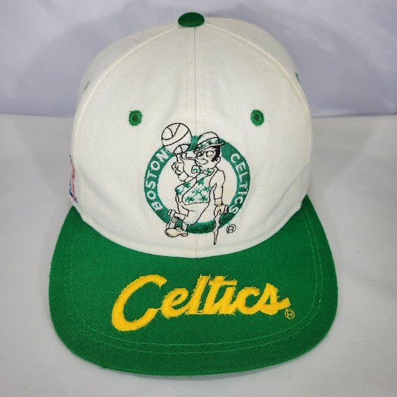 Vintage 1990s NBA Boston Celtics Script Sports Specialties Wool Snapba