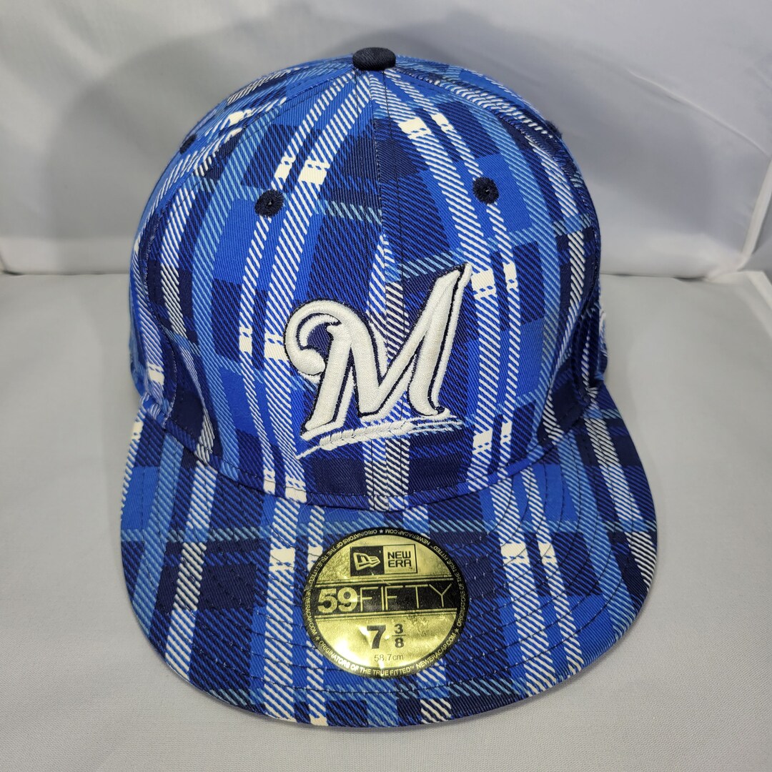 Milwaukee Brewers New Era Fitted Size 7 7/8 County Stadium