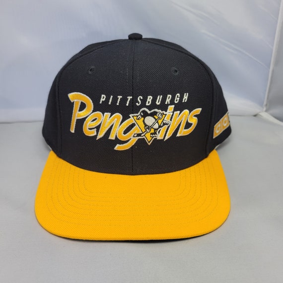 Pittsburgh Penguins - Gold Heritage Retro Snapback NHL Hat