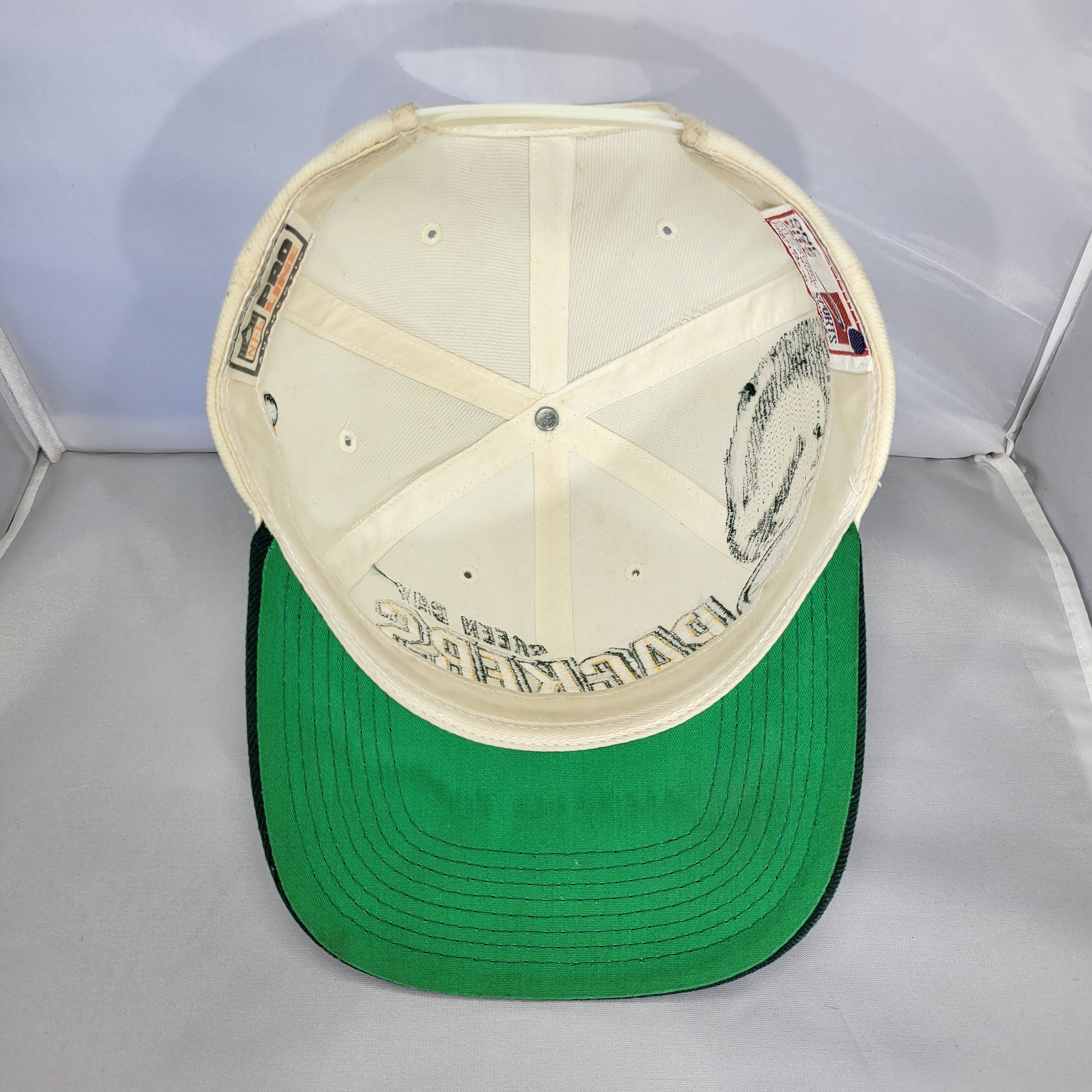 NFL Sports Specialties SnapBack Hat Nike White NWT Vintage