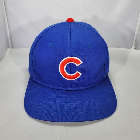 Vintage 90s YA YoungAn Chicago Cubs Snapback Hat … - image 1