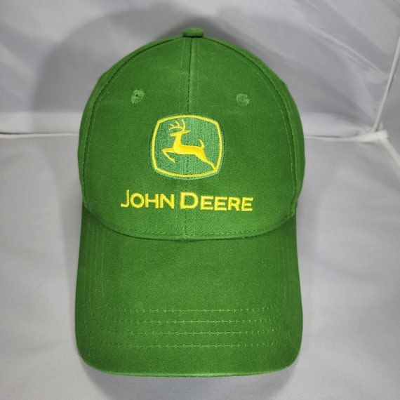 John Deere Nothing Runs Like a Deere Purple Vintage Ball Cap Hat 