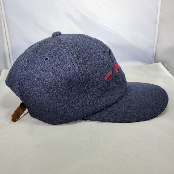 Vintage 90s Riddell Strapback Snapback Hat Cap - image 5
