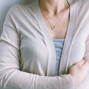 Gold-plated necklace in 18k gold