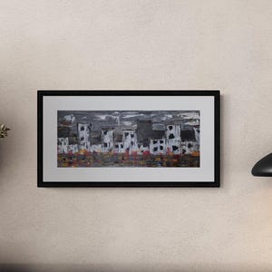 Fine Art Print – Print of my original Acrylic Painting &quot;Busy streets&quot;