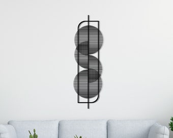 Metal Wall Decor, Geometric Wall Decor, Modern Metal Wall Decor, Minimalist Wall Art, Modern Metal Wall Art, Line Wall Art, Metal Home Decor