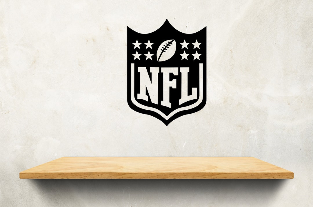 Metal NFL Wall Decor, Nfl League Logo, Metal NFL Logo Wall Decor, NFL