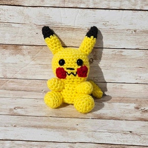 Electric Mouse Plush | Handmade Item | Finished Item