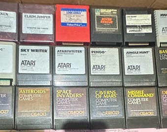 Atari 400/800/1200 Software Videospiel authentisch