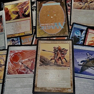 24 vieilles cartes MTG Magic : la collection de cartes, lisez la description pour plus de détails