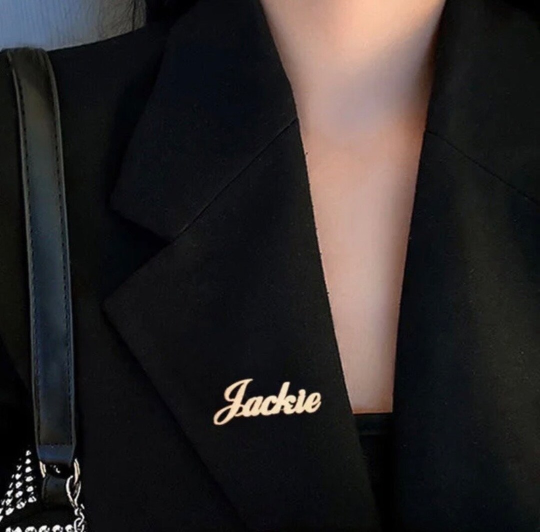 Buy Personalised Name Brooch Name Pin Custom Jewellery Stainless Steel