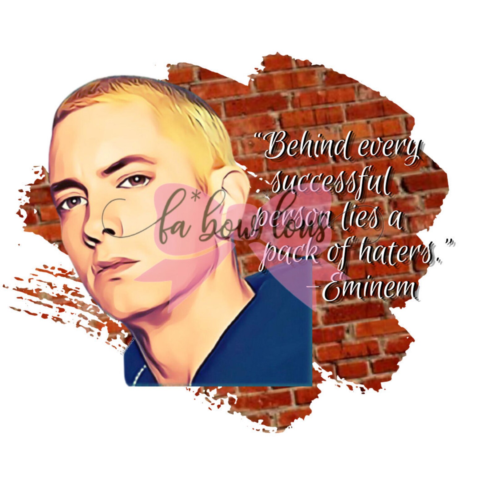 Eminem Haters PNG Digital Download | Etsy
