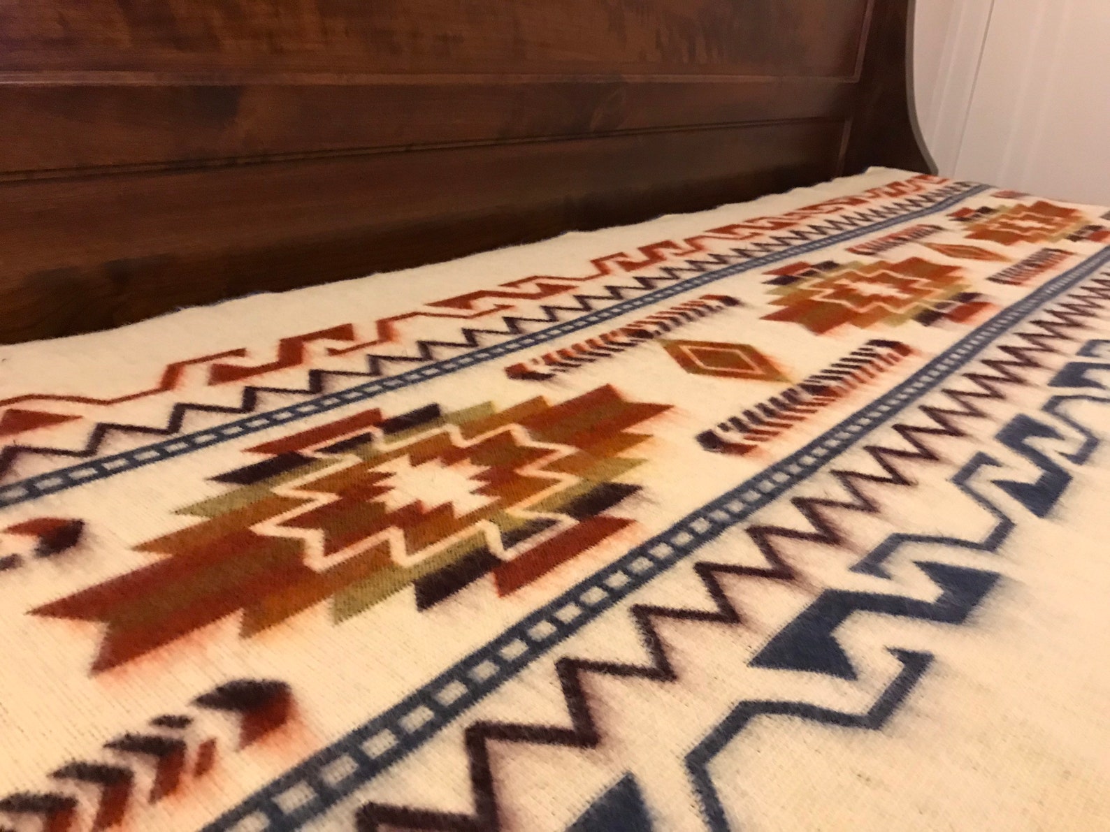 Ecuadorian Aztec Alpaca Blanket Etsy