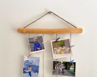 Kit 40 Marcos De Fotos De Papel Kraft - Con Pinzas Y Cuerdas, Para Crear Collage En Pared