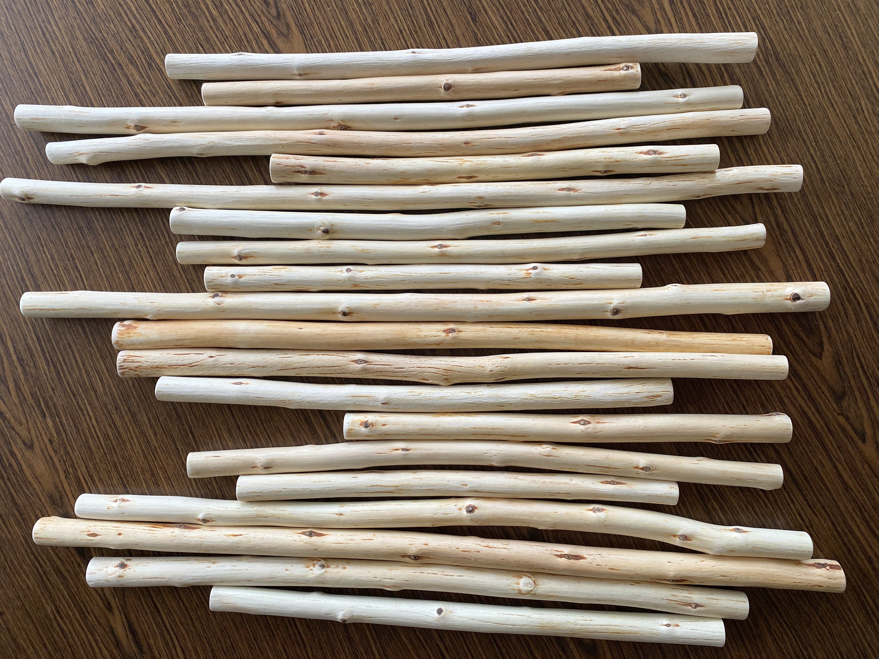  Perfect Stix 6 inch Bamboo Wooden Dowels. Pack of 60 Count.  Thickness is 1/4. Great for Crafts and Schools. : Arts, Crafts & Sewing