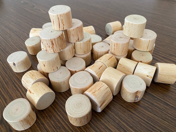 Buy Debarked Wood Pieces for Craftworks and Decoration Wood