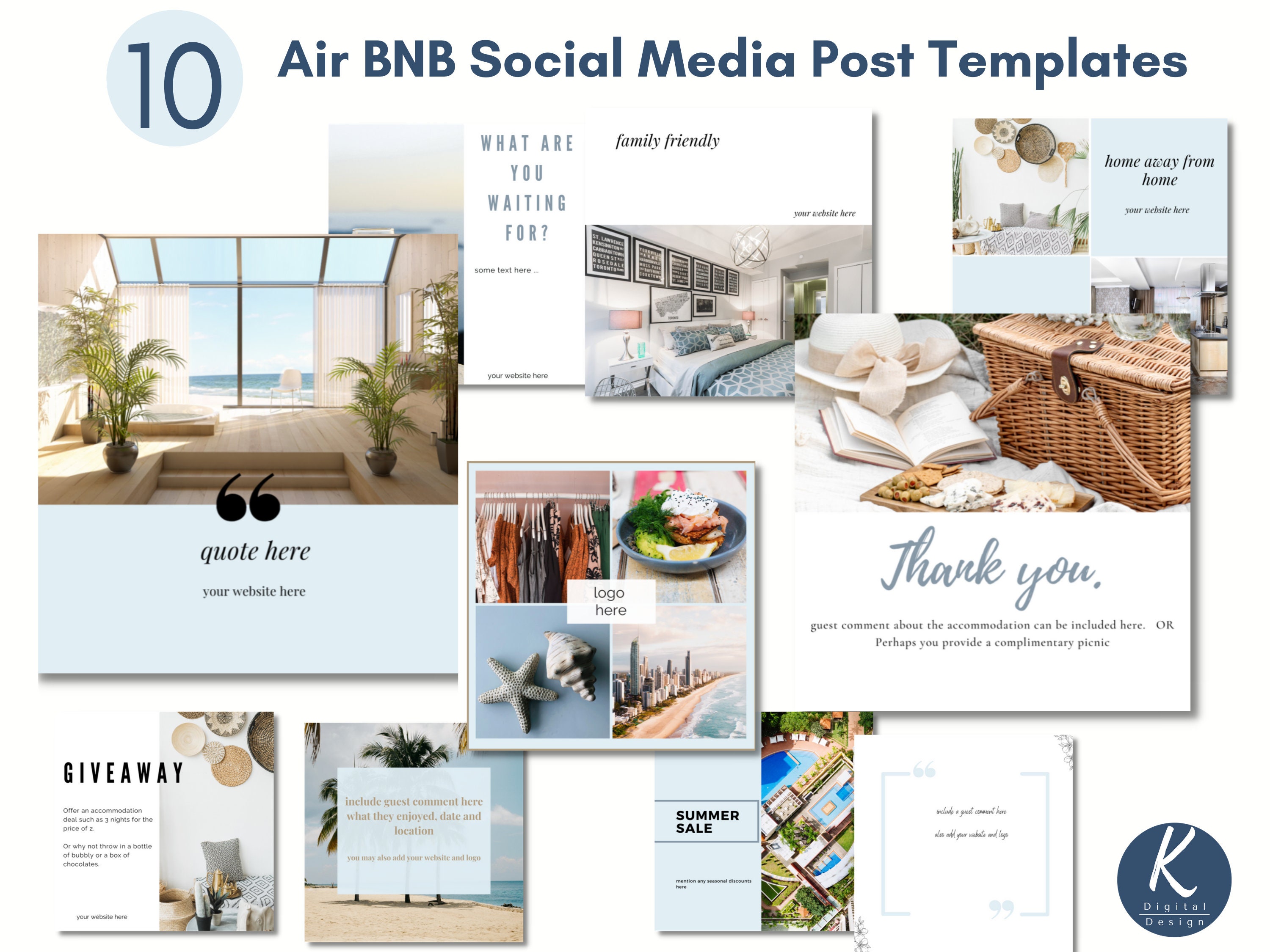 Canva Templates For Airbnb