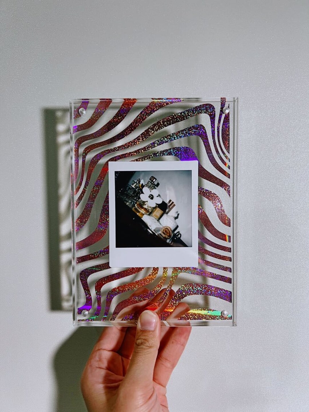 Acrylic Photo Frame Abstract Aesthetic Design Instax - Etsy Australia