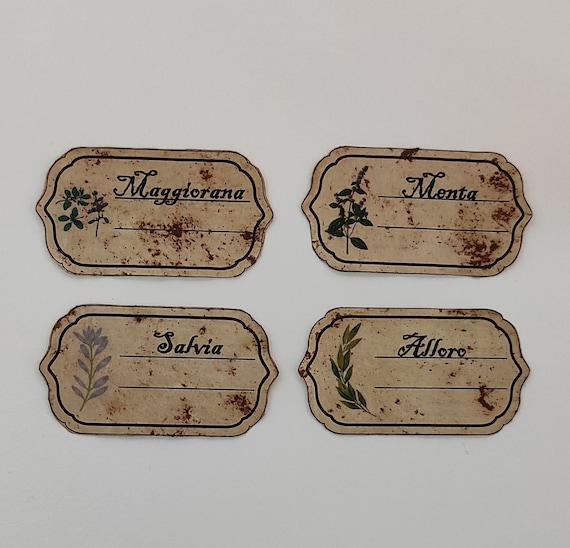 Labels for Jars Etsy