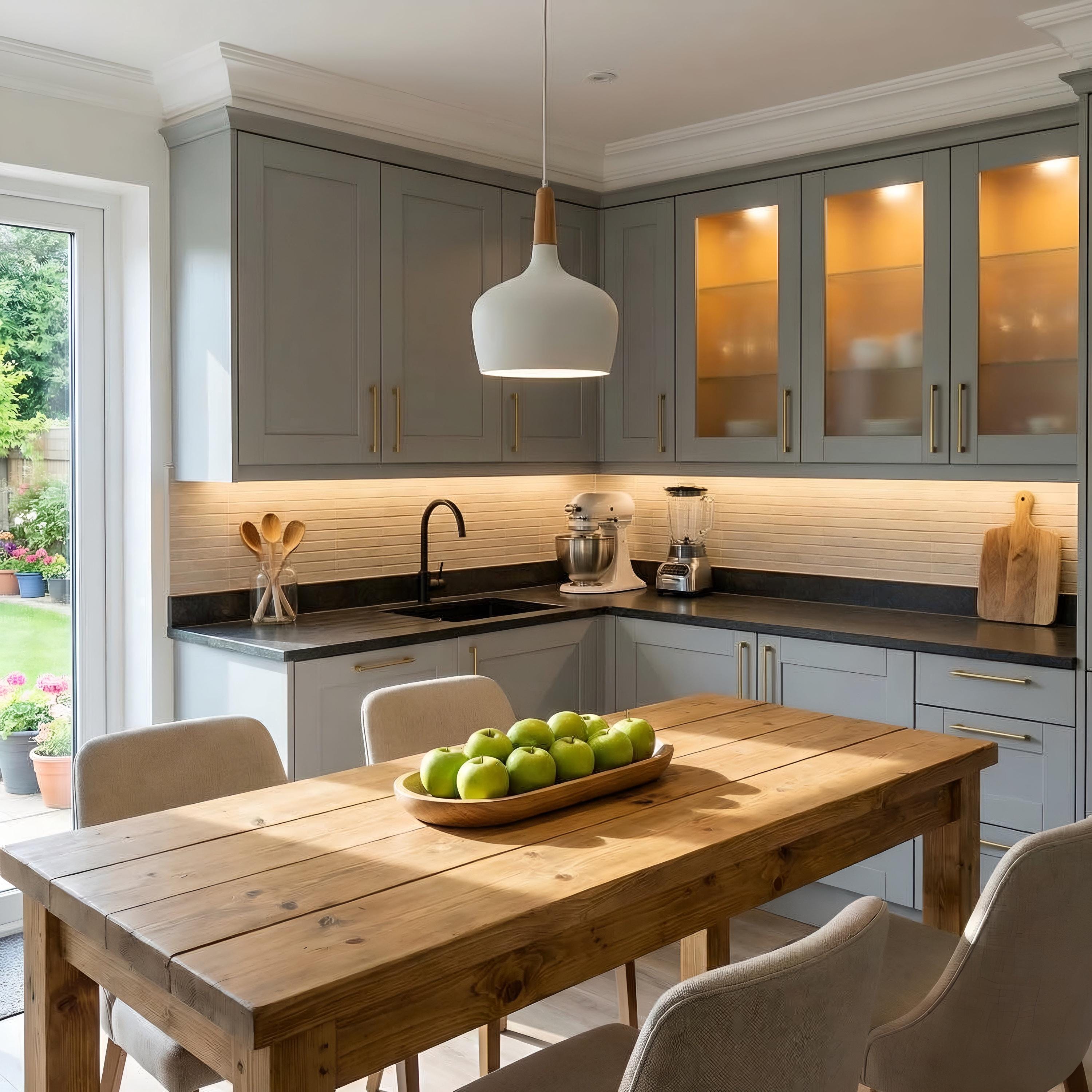ISLAND - Rustic Kitchen Island Solid Wood Table - Etsy UK