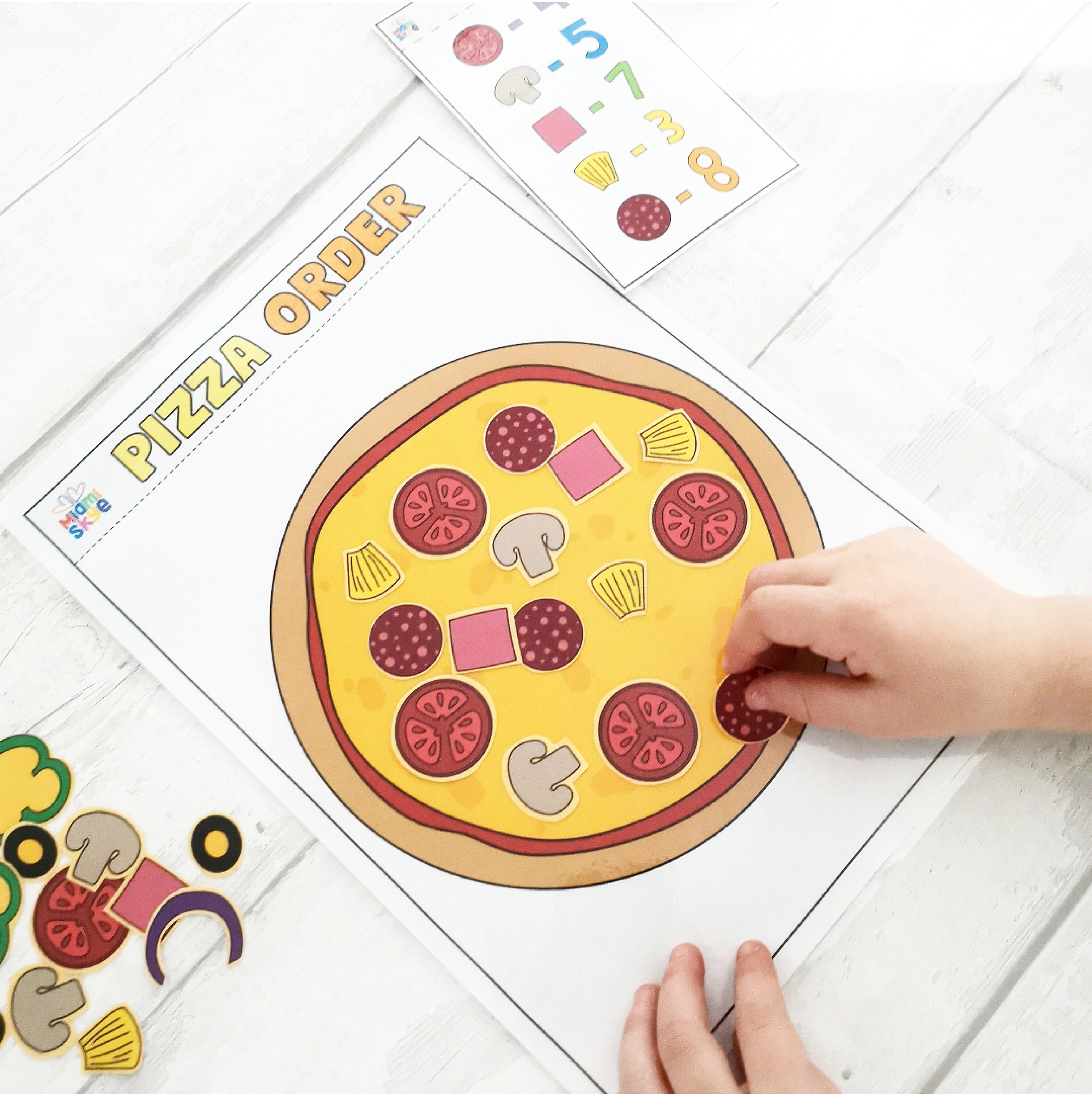 Pizza Order Spanish/english Included Etsy India