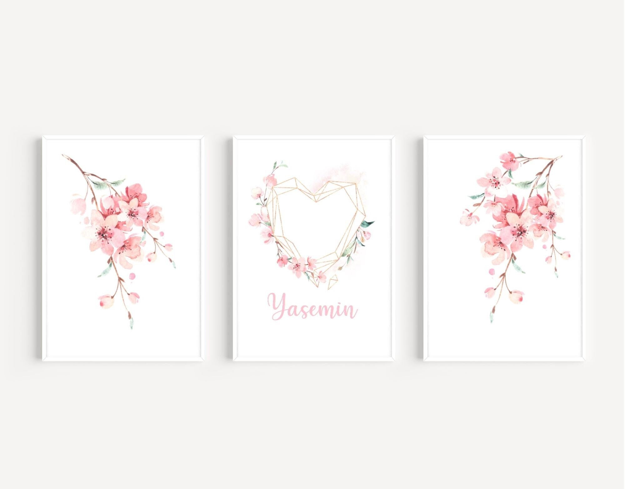 Sakura Prints Cherry Pictures Bedroom -