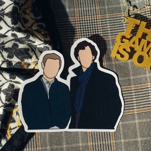 Sherlock and John sticker