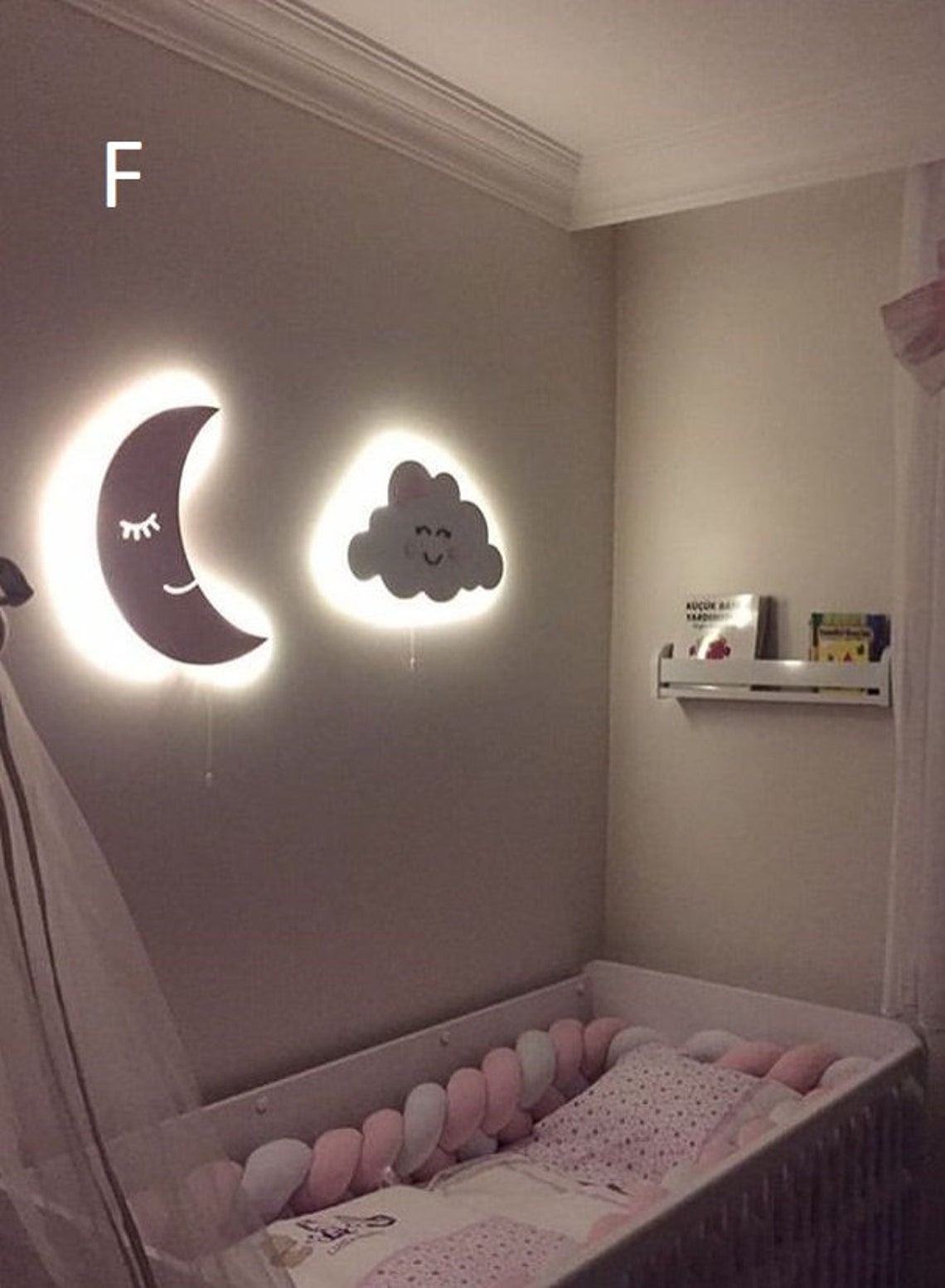 Baby boy room light Baby Room Lamps Led Light Bedside Lamp Etsy