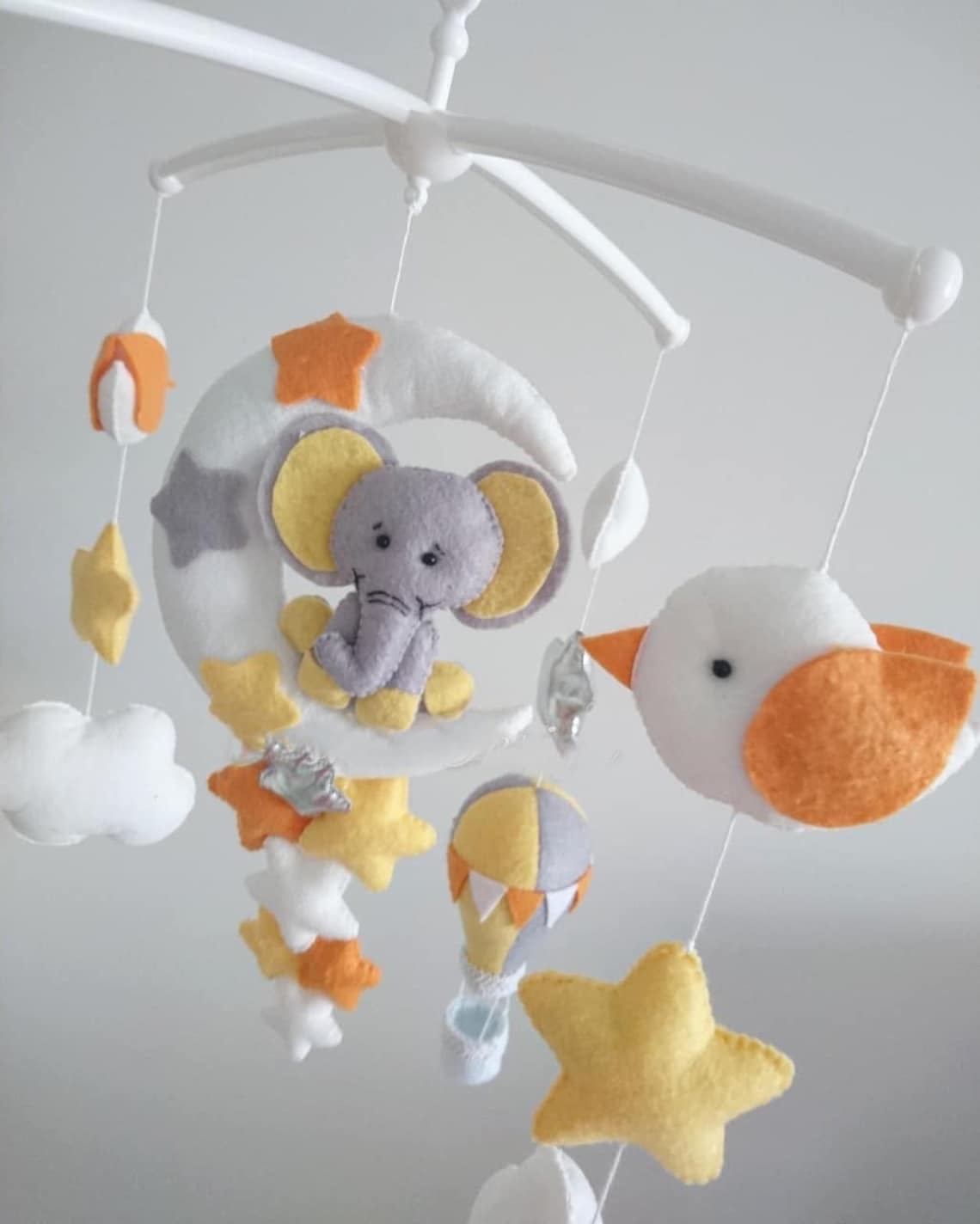 Baby Mobile Cot Mobile Musical Crib Mobile Baby Nursery Etsy