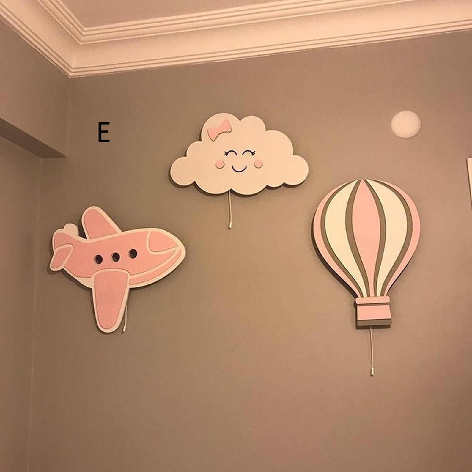 Nursery lighting kids nightlight nursery light fixture baby Etsy
