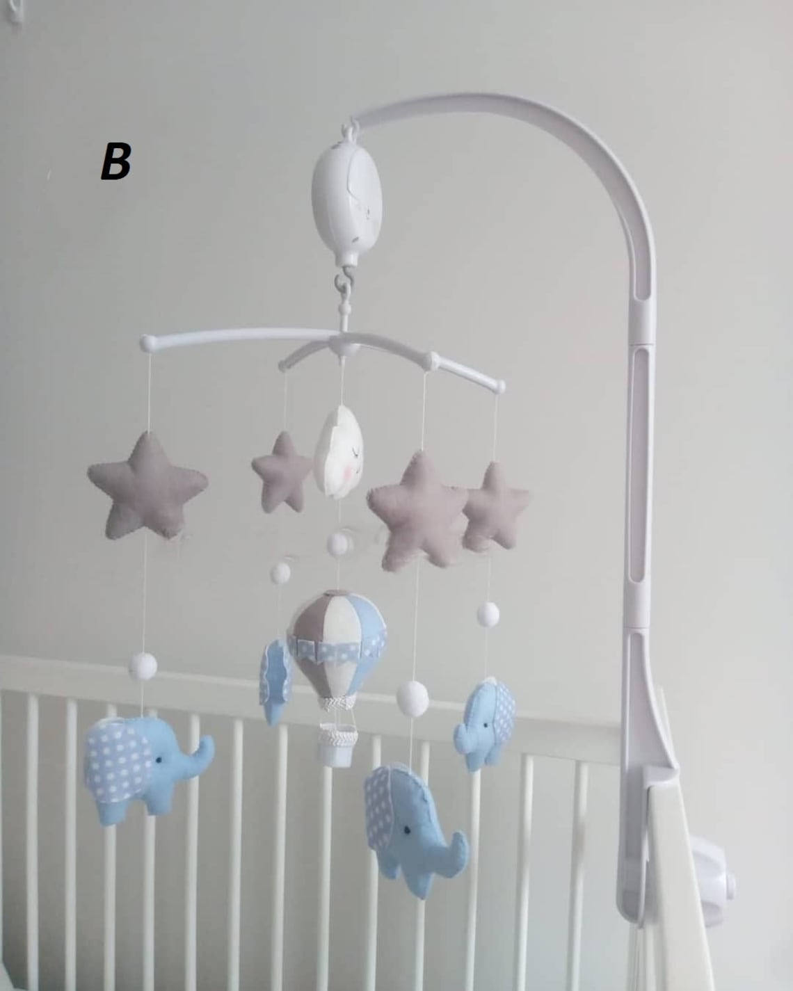 Baby Mobile Cot Mobile Musical Crib Mobile Baby Nursery Etsy