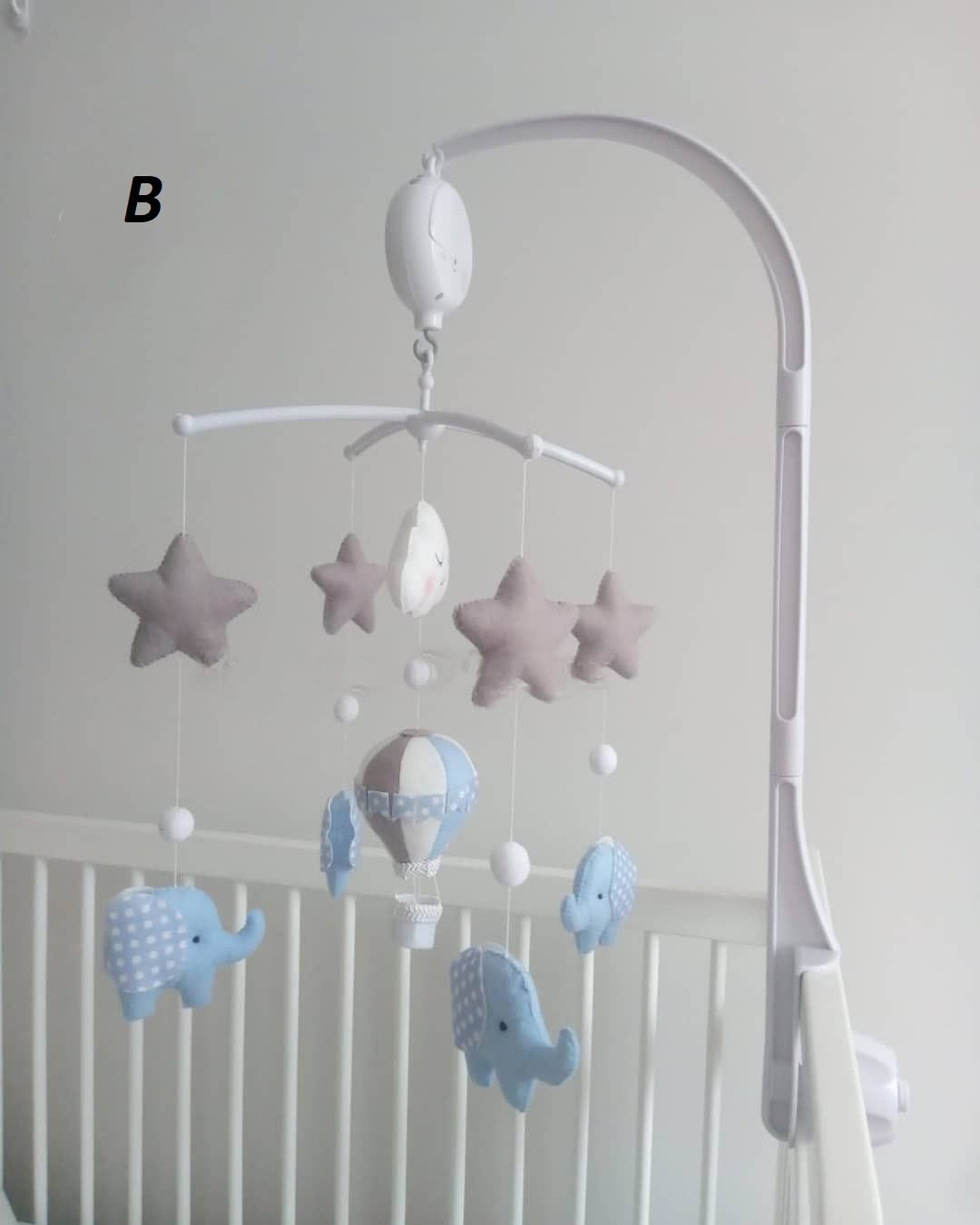 Baby Mobile Cot Mobile Musical Crib Mobile Baby Nursery Etsy