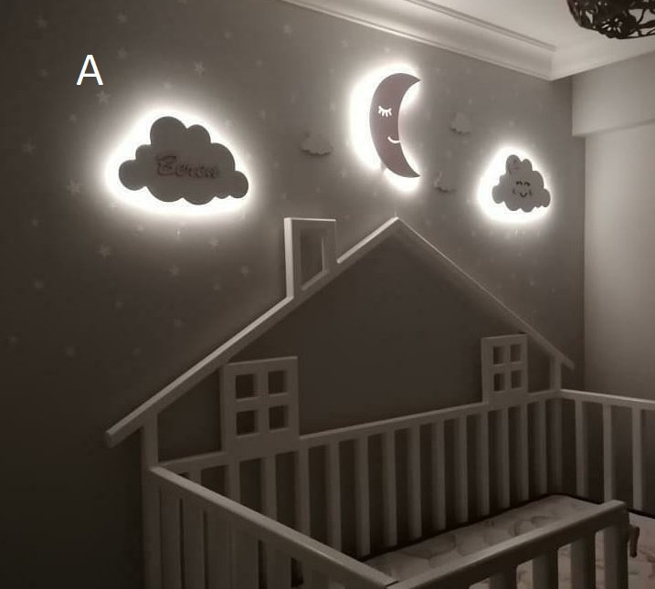 Nursery wall light nursery furniture wall lightings nursery Etsy