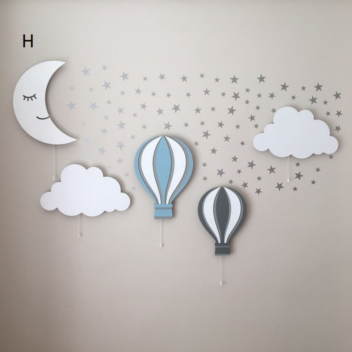 Baby boy room light Baby Room Lamps Led Light Bedside Lamp Etsy