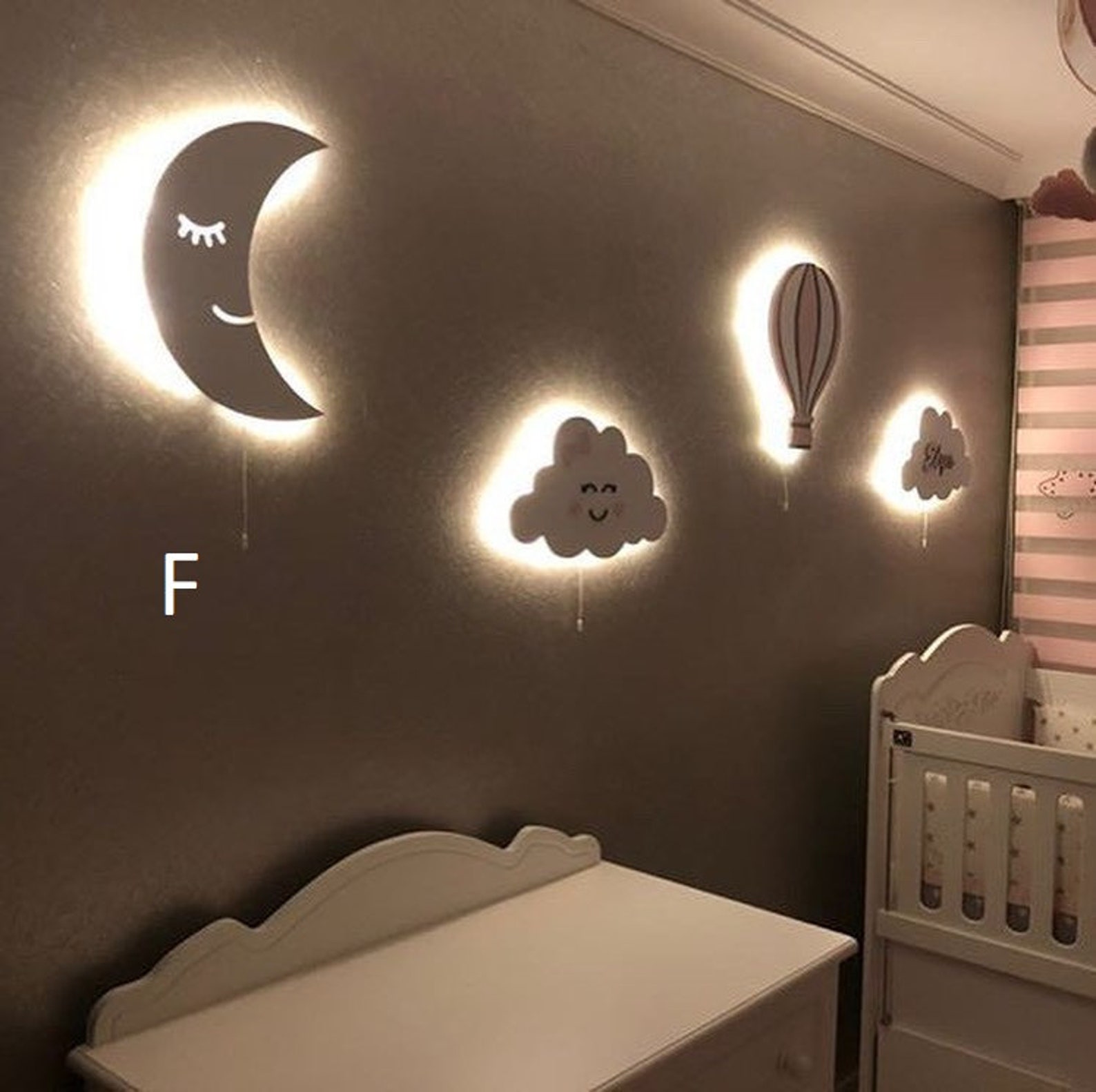 Nursery wall light nursery furniture wall lightings nursery Etsy