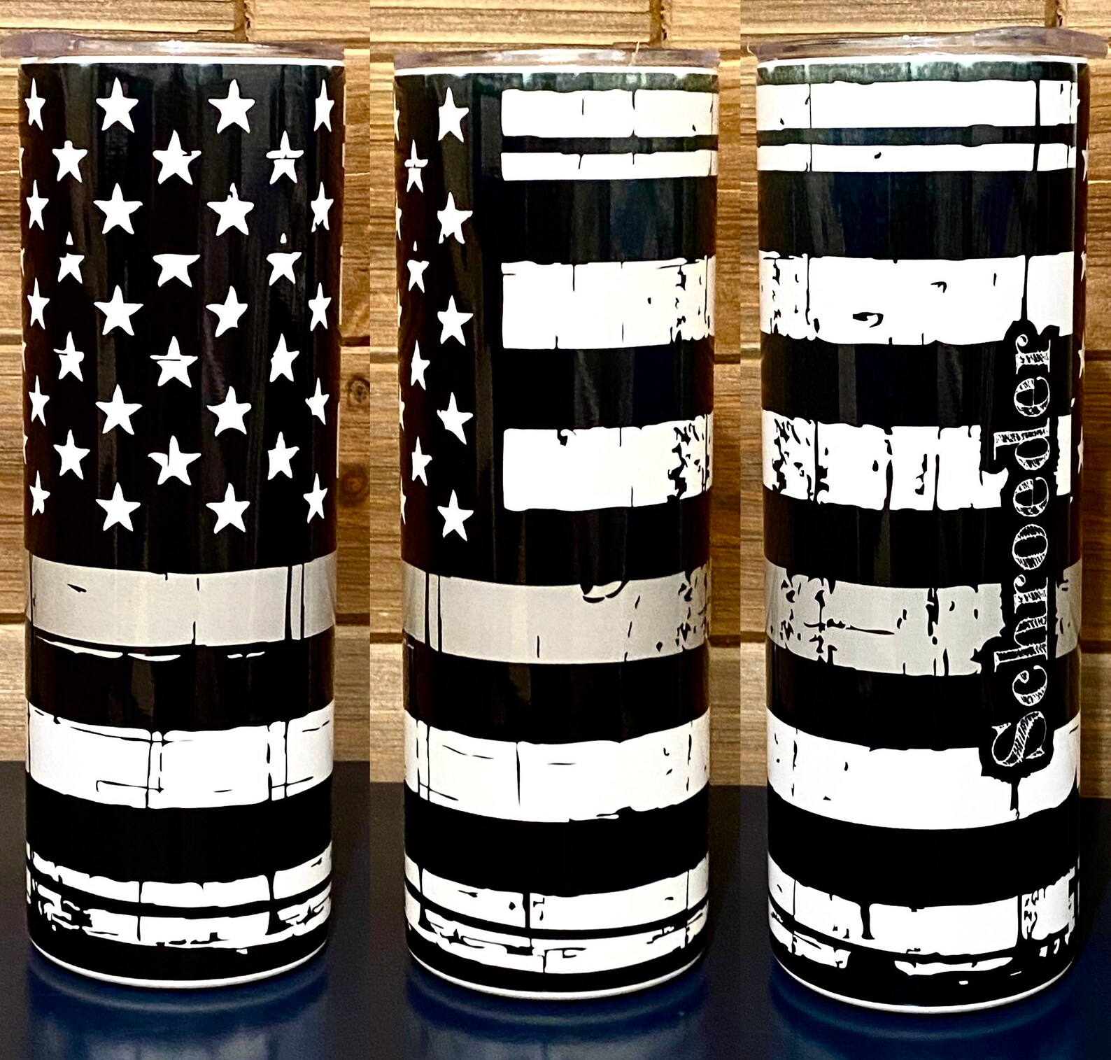 Thin Silver Line Flag Correctional Officer or Thin Blue Line Etsy