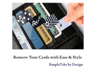 Twilight - Handmade Credit Card Pull Tabs: Easy Wallet Organizer, Arthritis Helper