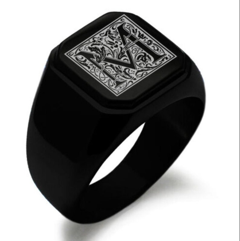 Ring Sterling Silver Custom Ring Mens Sterling Silver